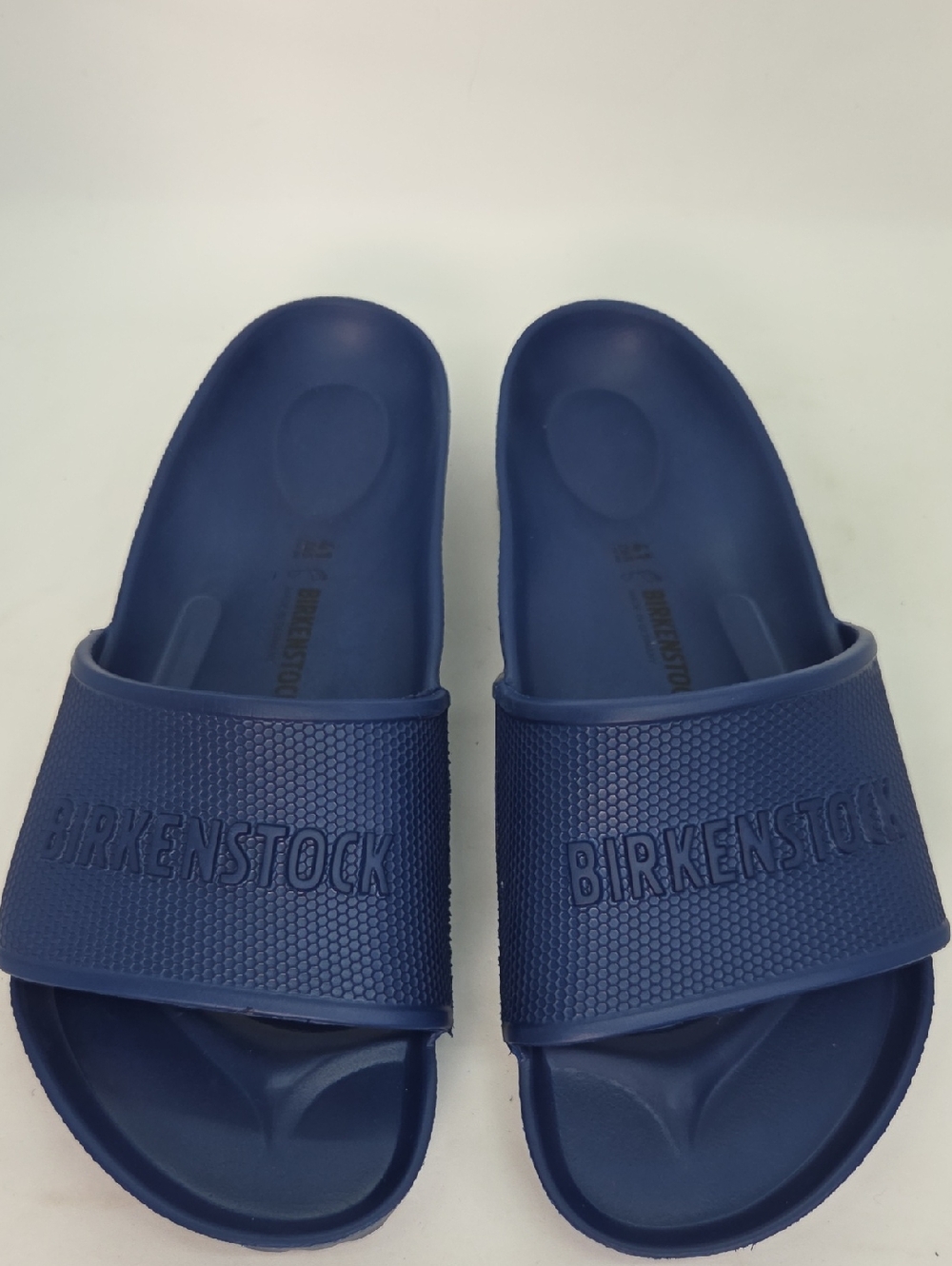 Birkenstock Barbados Slide Sandals in Deep Blue 41 M9